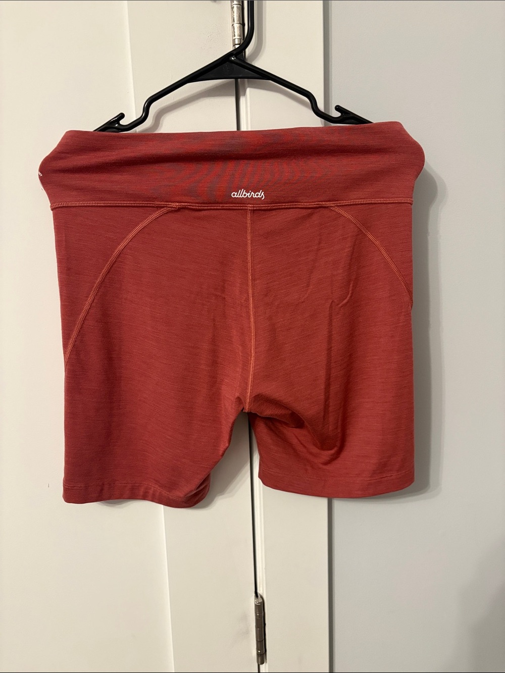 allbirds Women's Mauve High-Rise Bike Shorts